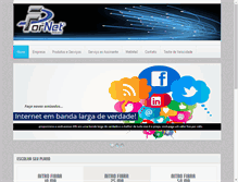 Tablet Screenshot of fornet.com.br